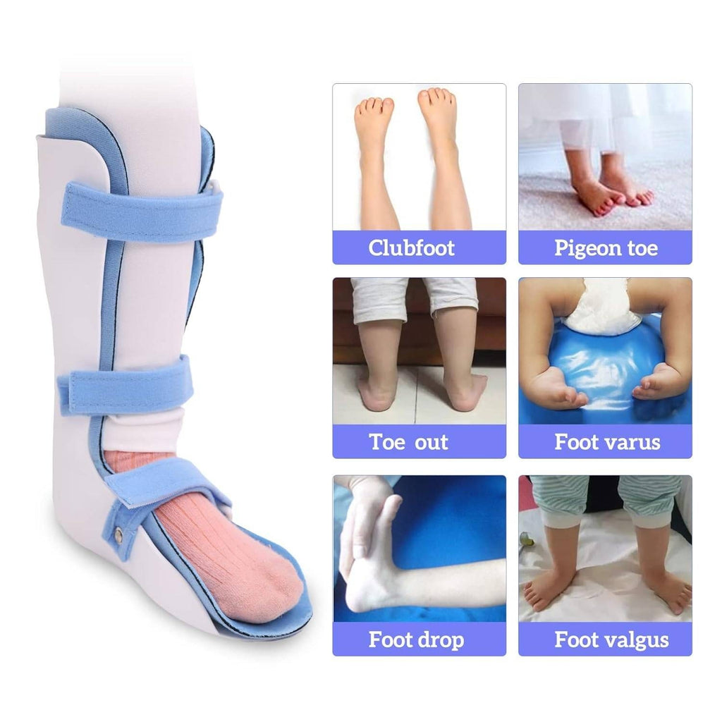 GHORTHOUD Kids AFO Drop Foot Brace Sz S-Right for Child Toddler Ankle Foot