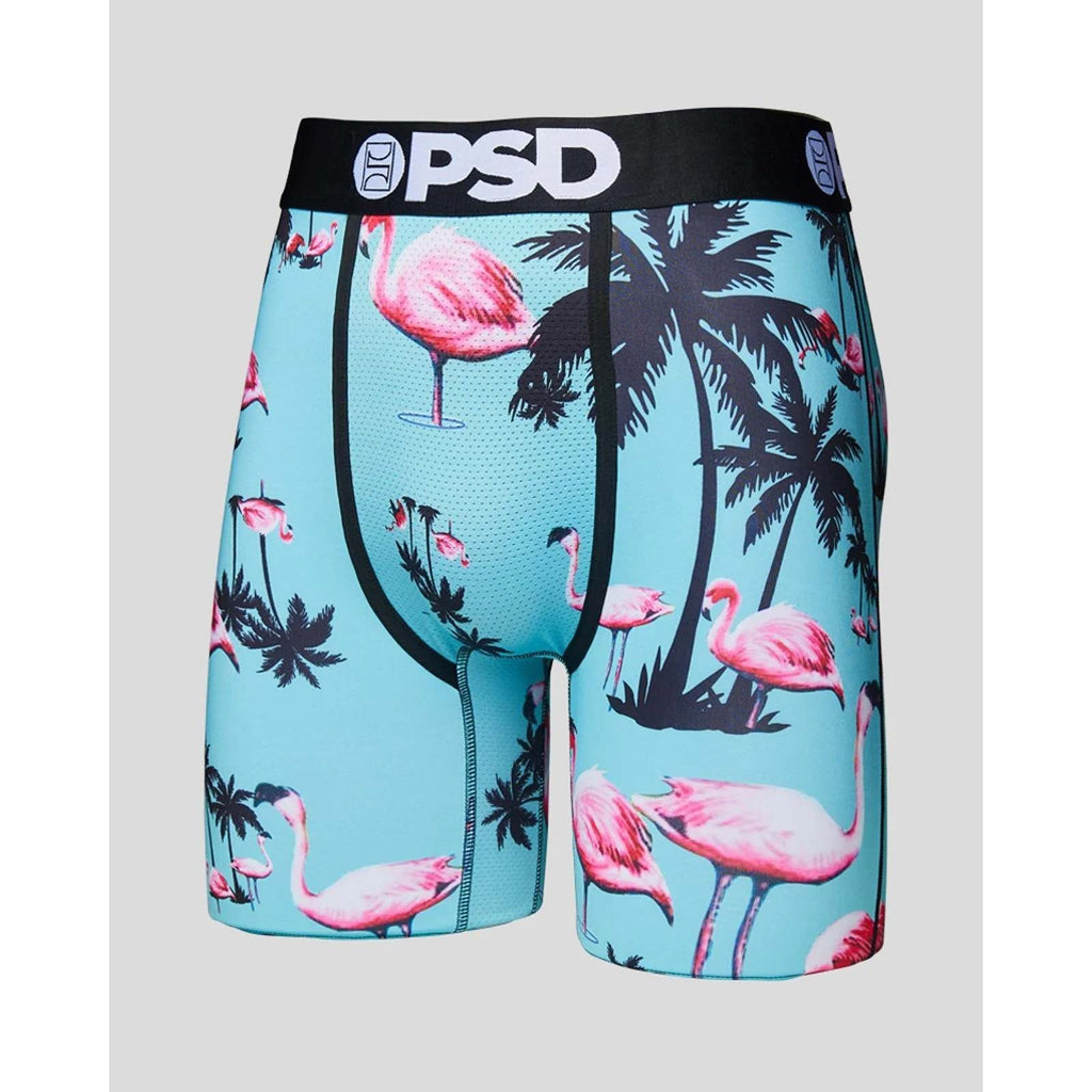 MSRP $73 PSD 3-Pack Men's M Boxer Briefs Flamingo Jungle Standard Length Underw