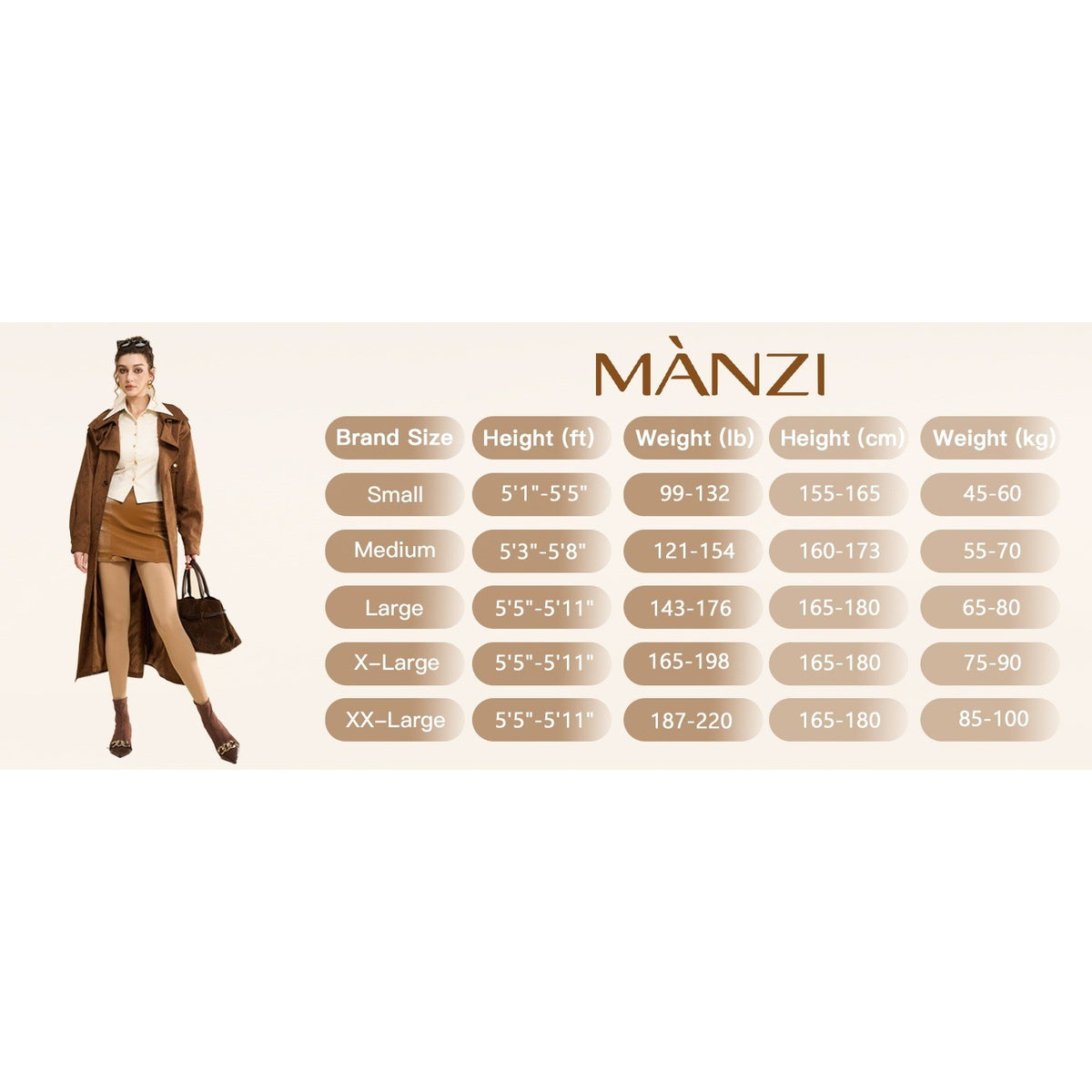 MANZI Women's XL 2 Pairs Super Opaque Tights 120 Denier Control Top