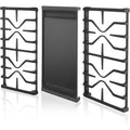 Set of 3 WB31X27151 Side Grate & WB31X24738 Center Griddle Plate Kit Stove Top