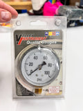 Valley Instrument Grade A Stem Mount 2 1/2in. Glycerin Filled Gauge, 0-100 PSI