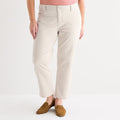 MSRP $60 Liz Claiborne Womens 24W Moonbeam High Rise Cropped Jean