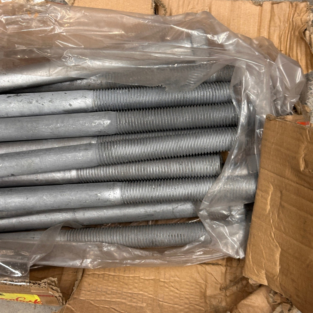 Pack of 16 PFC 1-8 x 20 Hex Machine Bolts A307 Hot Dip Galvanized