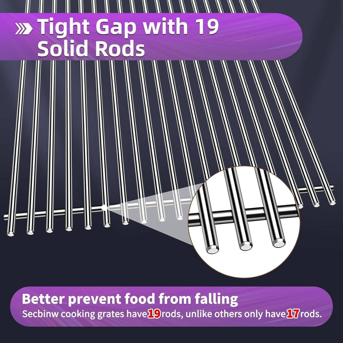 Dictirdy 2 Grill Grates 66095 + 5 Flavorizer Bars 66032 & 3 Heat Deflectors 667