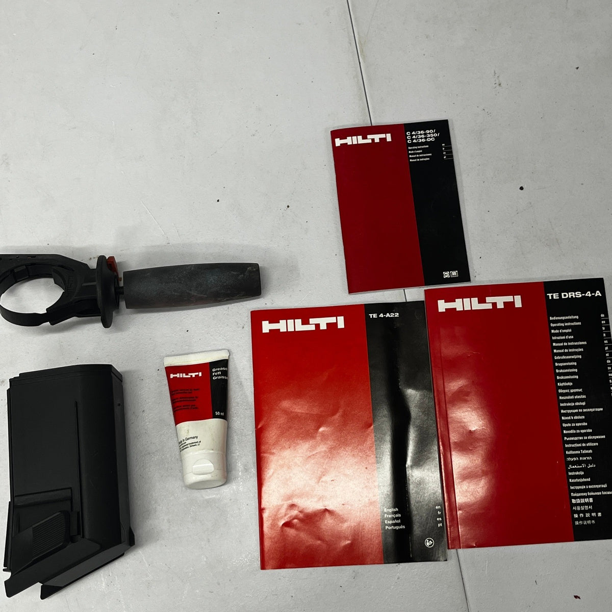 Hilti TE 4-A22 Rotary Hammer Drill w/ TE DRS-4-A Dust Collection,B 22/5.2 & Case