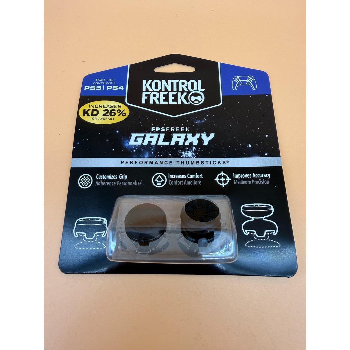 Performance Thumbsticks 1 High-Rise, 1 Mid-Rise for PS4/PS5 Controllers