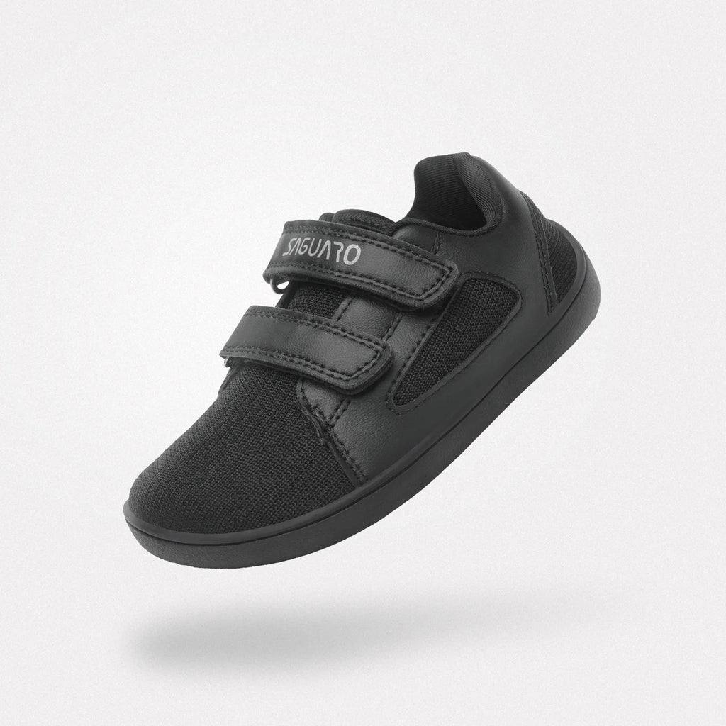 Saguaro Kid's Black Barefoot Shoes Luck II Size US Kids' 3.5