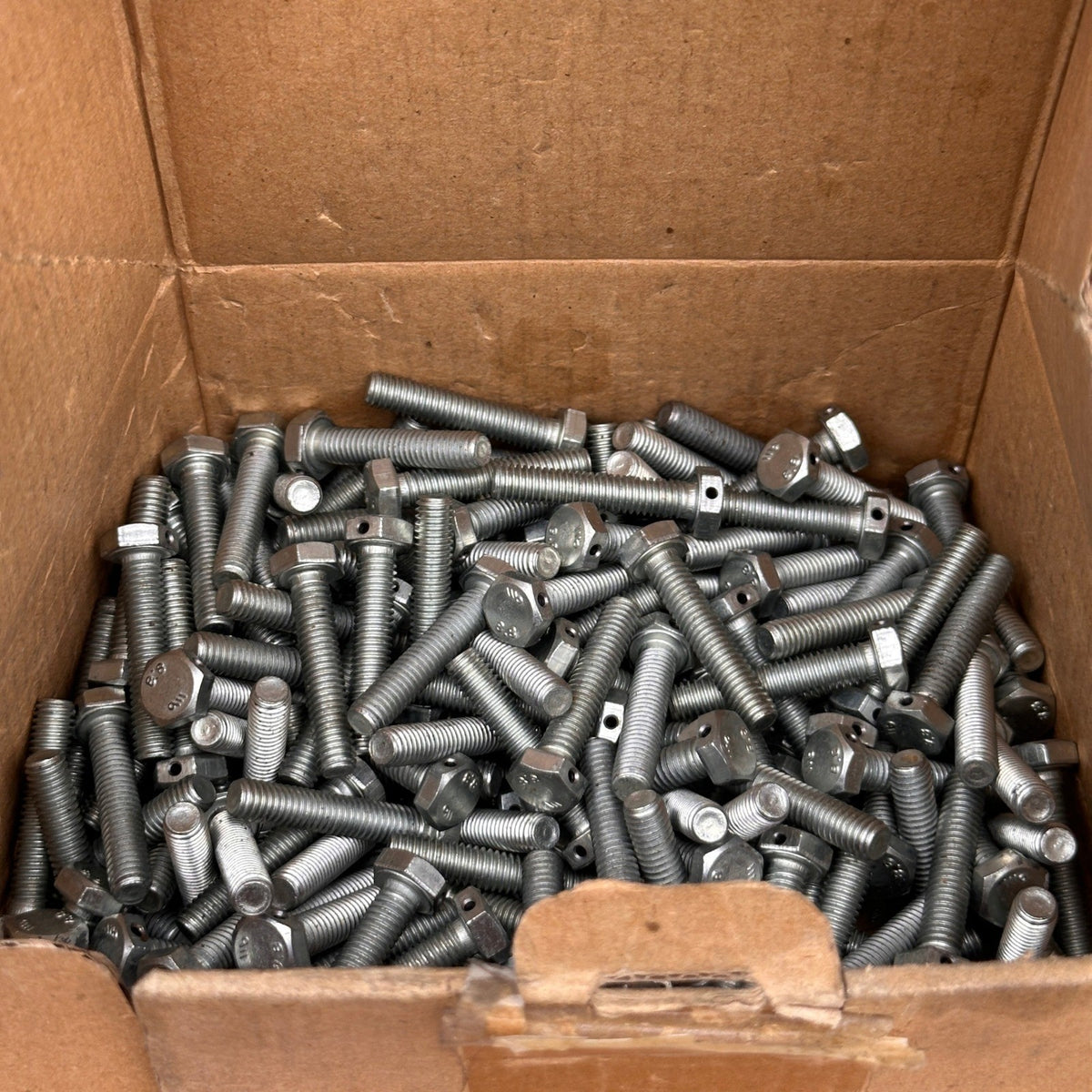 Pack of 200 Perine-Danforth M6-1.0 x 30 Grade 8.8 Drilled Head Hex Cap Bolts Zi