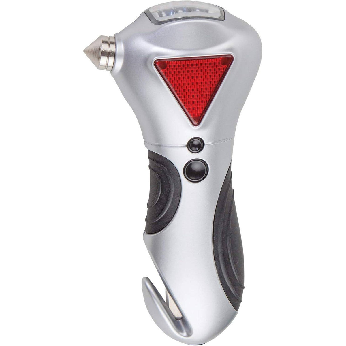 4-in-1 Car Escape Tool - Window Breaker, Seat Belt Cutter, Flashing Hazard Lig