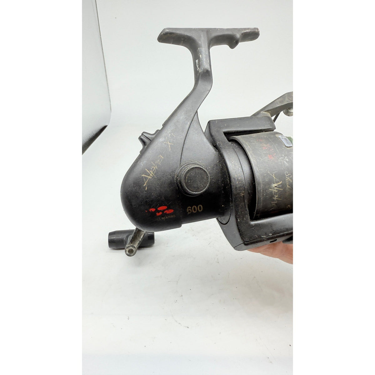 Shakespeare Alpha XT 600 Graphite Spinning Fishing Reel Made in Hong Kong