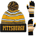 MSRP $20 AMZ WHALE Vtg Pittsburgh 3D Embroidery Skull Cap Beanie Knit Hat
