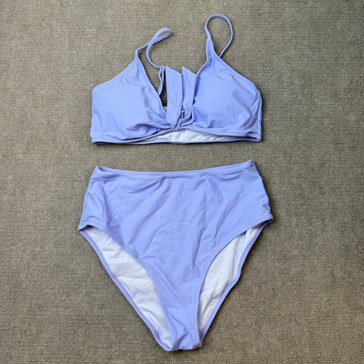 MSRP $39 Honlyps Women's M High Waisted Bikini Set Tummy Control 2 Piece Swims