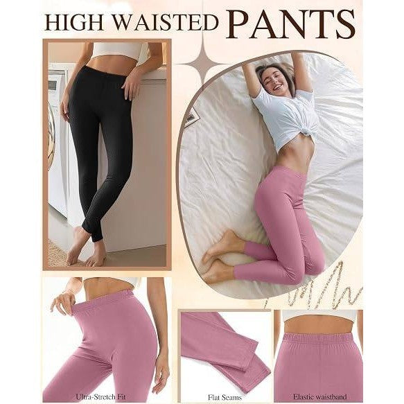 Set of 2 Oakgarden Women's S Dark Grey, Black Thermal Underwear Pants Base Laye