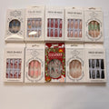 Lot of 10 Pack of 24 New False Press On Nails Assorted Designs and Colors №N8