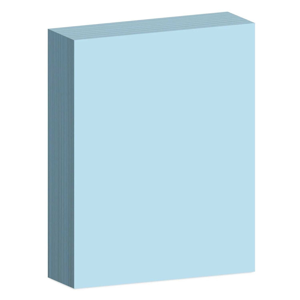 1000 Sheets (4 Pack of 250) Blue Card Stock 110lb 11 x 17"