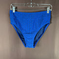 Lands' End Women's S High Waisted Bikini Bottoms Cobalt Blue