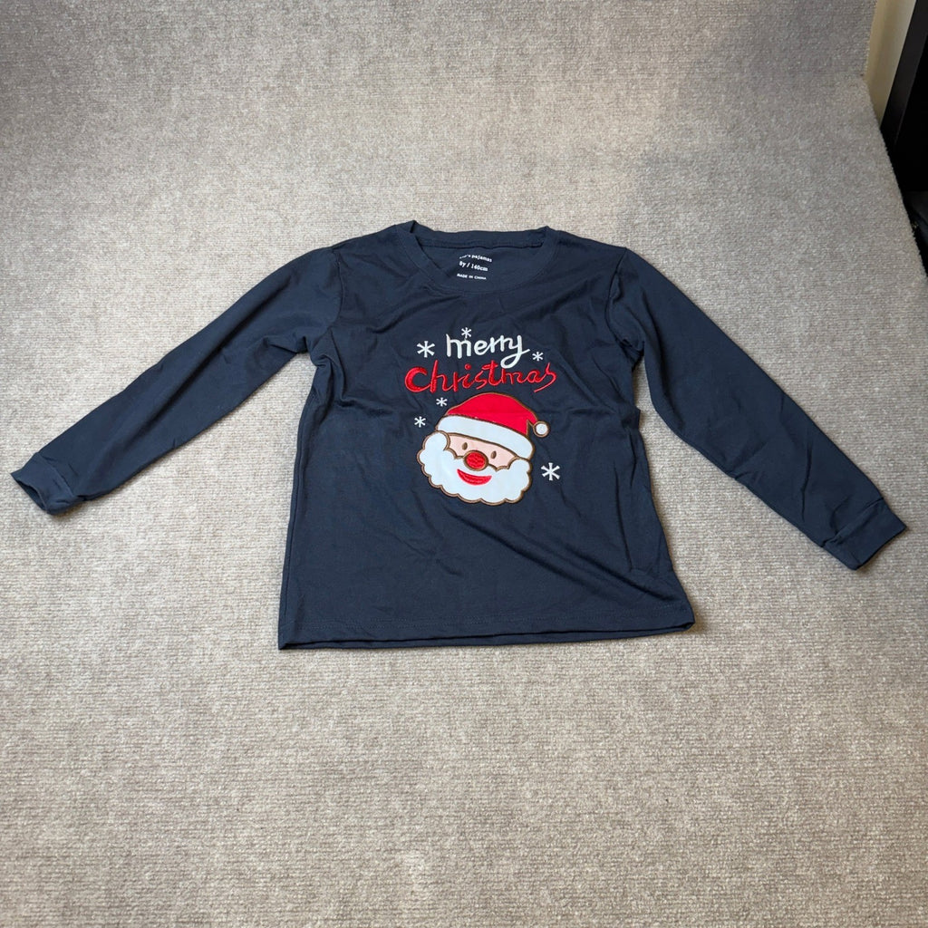 HYCLES Kid's 8Y Santa Claus Christmas Pajamas Holiday Long Sleeve Sleepwear