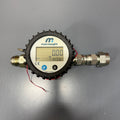 Macnaught MX06P-2TE 1/4" NPT Digital Flow Meter 0.13-26.4 GPH 1000 PSI w/ Displa