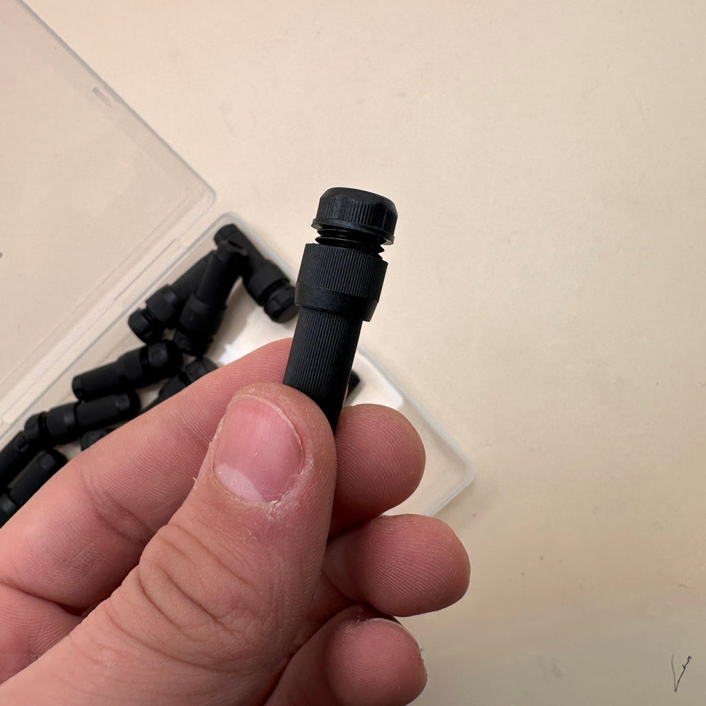 Pack of 21 iCreating Low Voltage Landscape Light Cable Connectors Waterproof 12