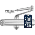 Lawrence LH5016-BC Aluminum Medium/Heavy Duty Door Closer Commercial Grade