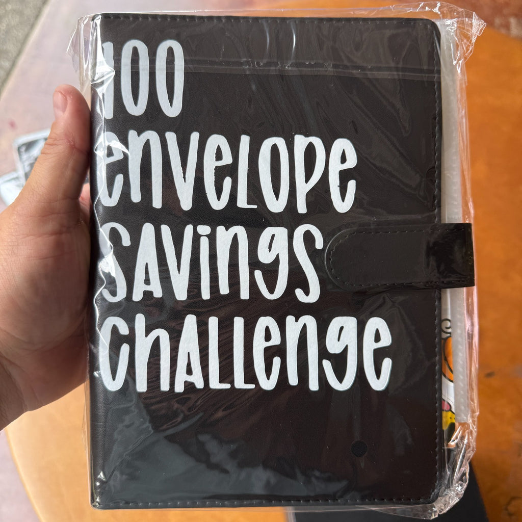 100 Envelope Challenge Budget Planner $5,050 Money Saving Cash Challenge Book