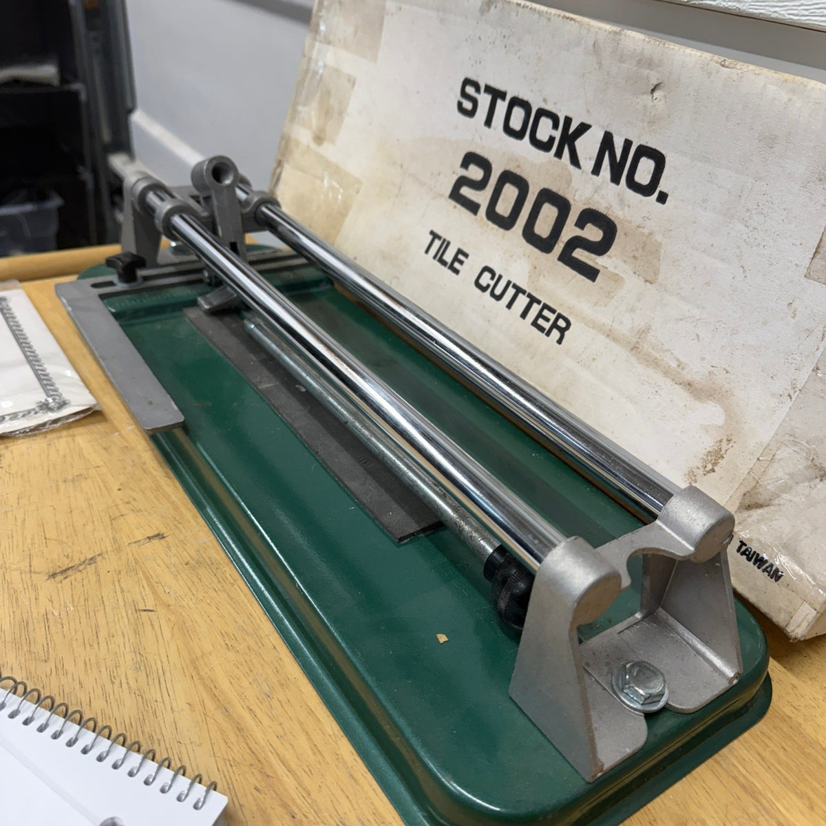 Harbor Freight Tools Stock No 2002 Tile Cutter