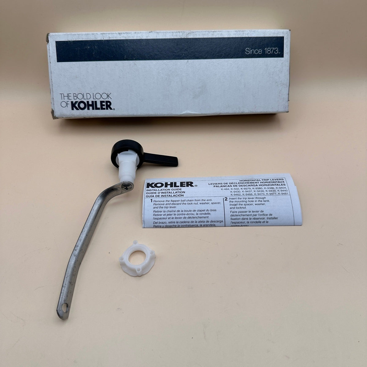 Kohler 21710-R-2BZ Reach Right Hand Trip Lever, Oil-Rubbed Bronze