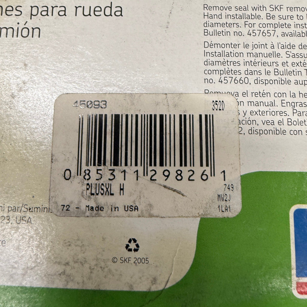 SKF Scotseal PlusXL 45093 Wheel Seal