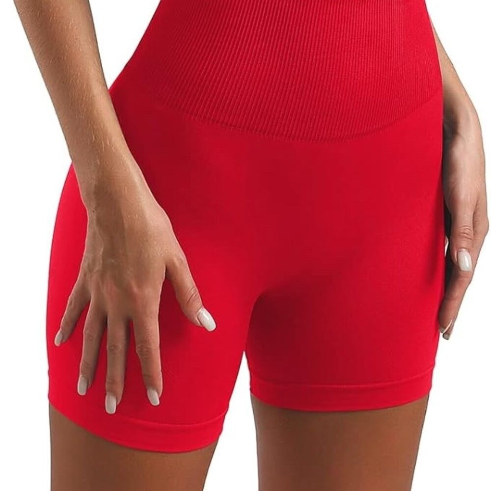 Medium Lingdu Women's Yoga Outfits Legging Workout Sports High Waist Active Wear