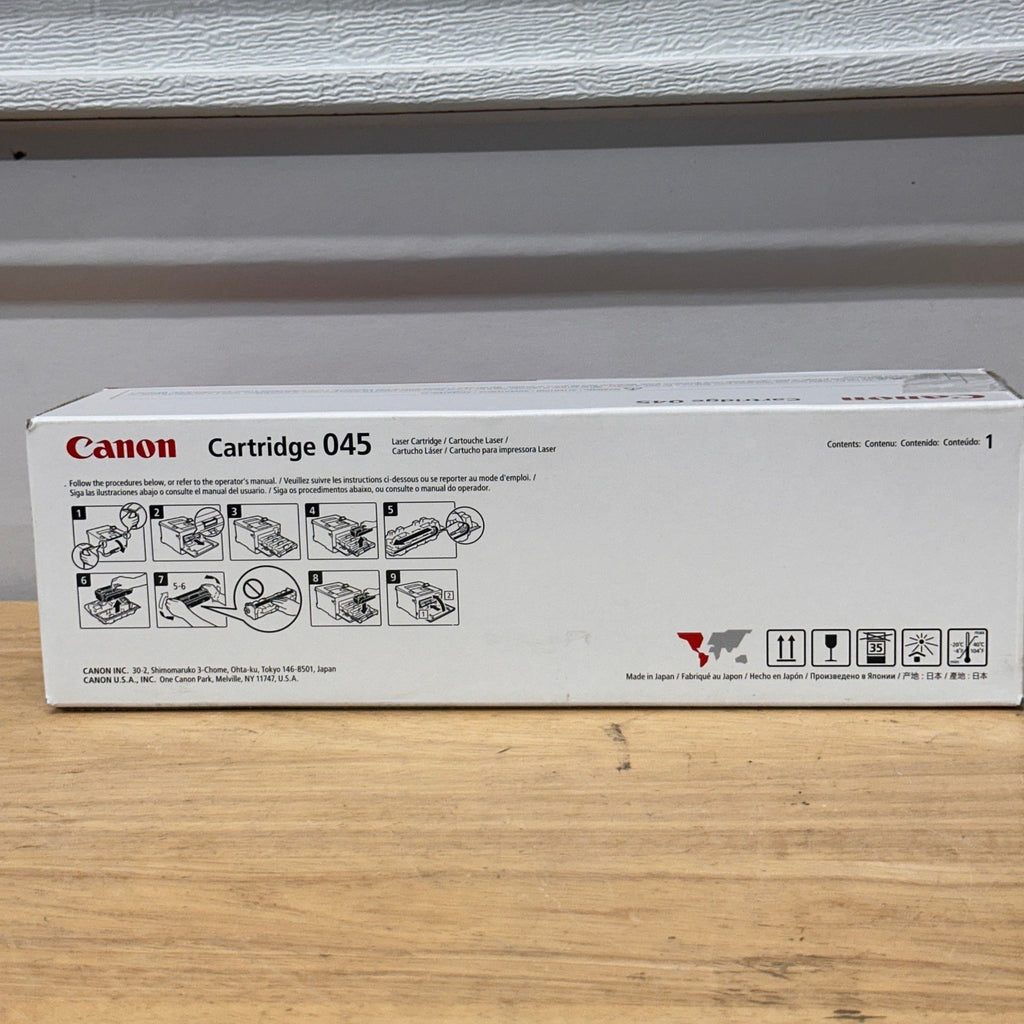 Canon 045 Black Toner Cartridge 1242C001 LBP610C MF630C Series OPEN BOX