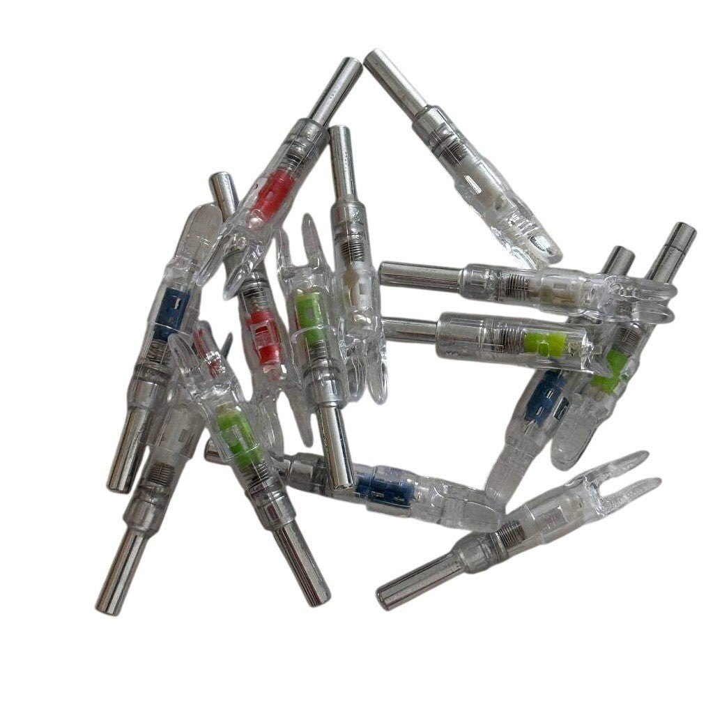 Set of 13 LED Mixed Colors Lighted Nocks for Arrows 0.233"/5.91mm