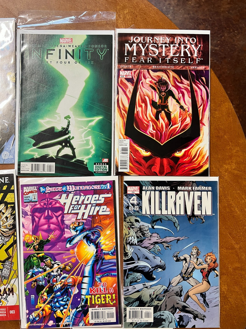 Lot of 14 Marvel Comics - Mutant X , Killraven , Incredible Hulk , The Thing Com