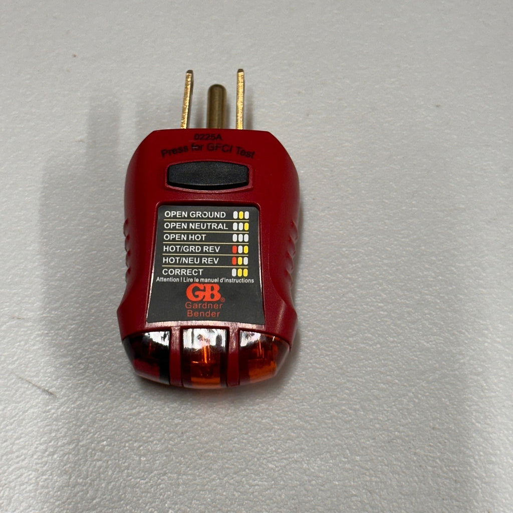 Gardner Bender GFI-3501 Ground Fault Receptacle Tester & Circuit Analyzer