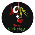 Grinch Stole Xmas 36" Christmas Tree Skirt Black Ornament Tree Mat Holiday Part