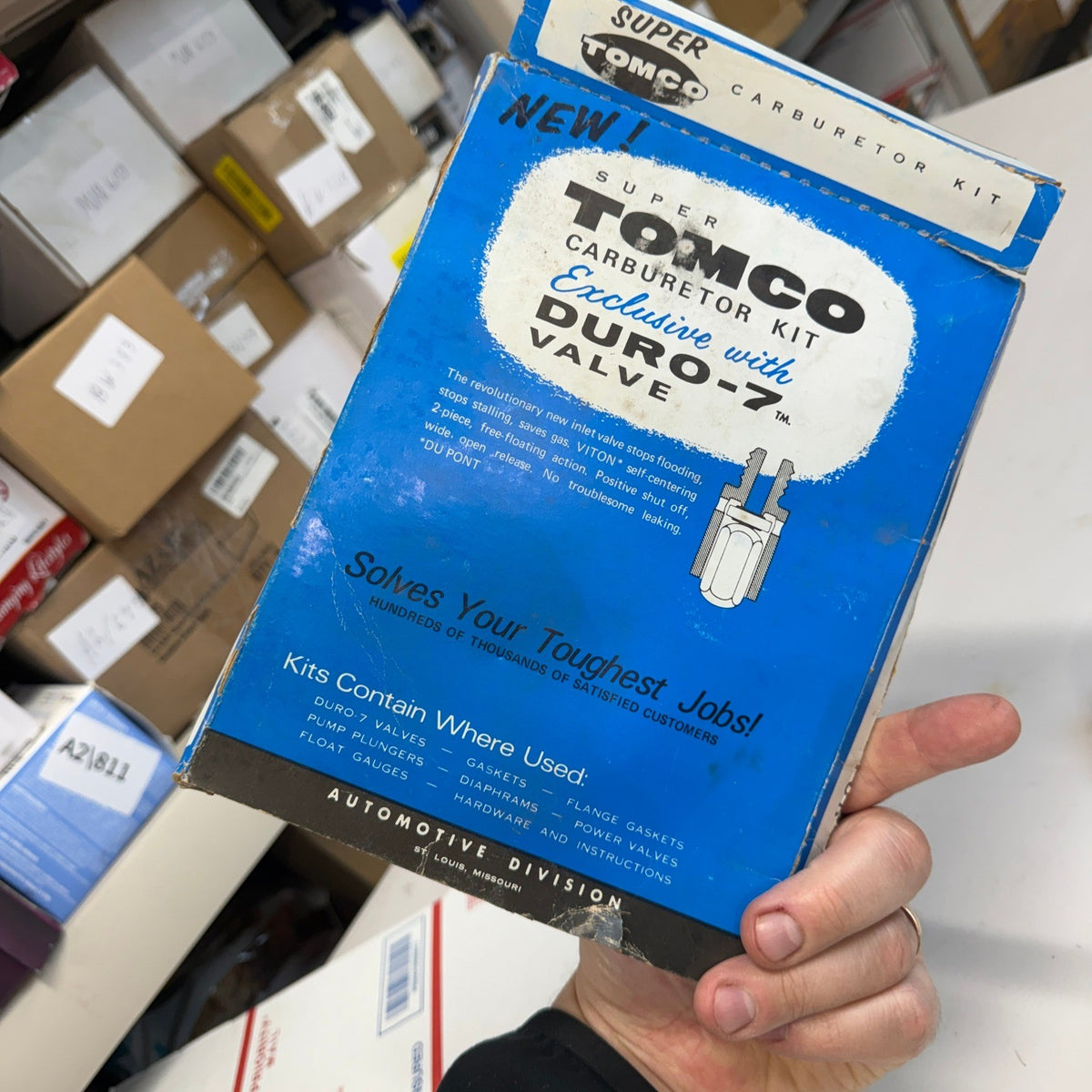 Tomco Carburetor Repair Kit 5142B w/ Exclusive Duro-7 Valve