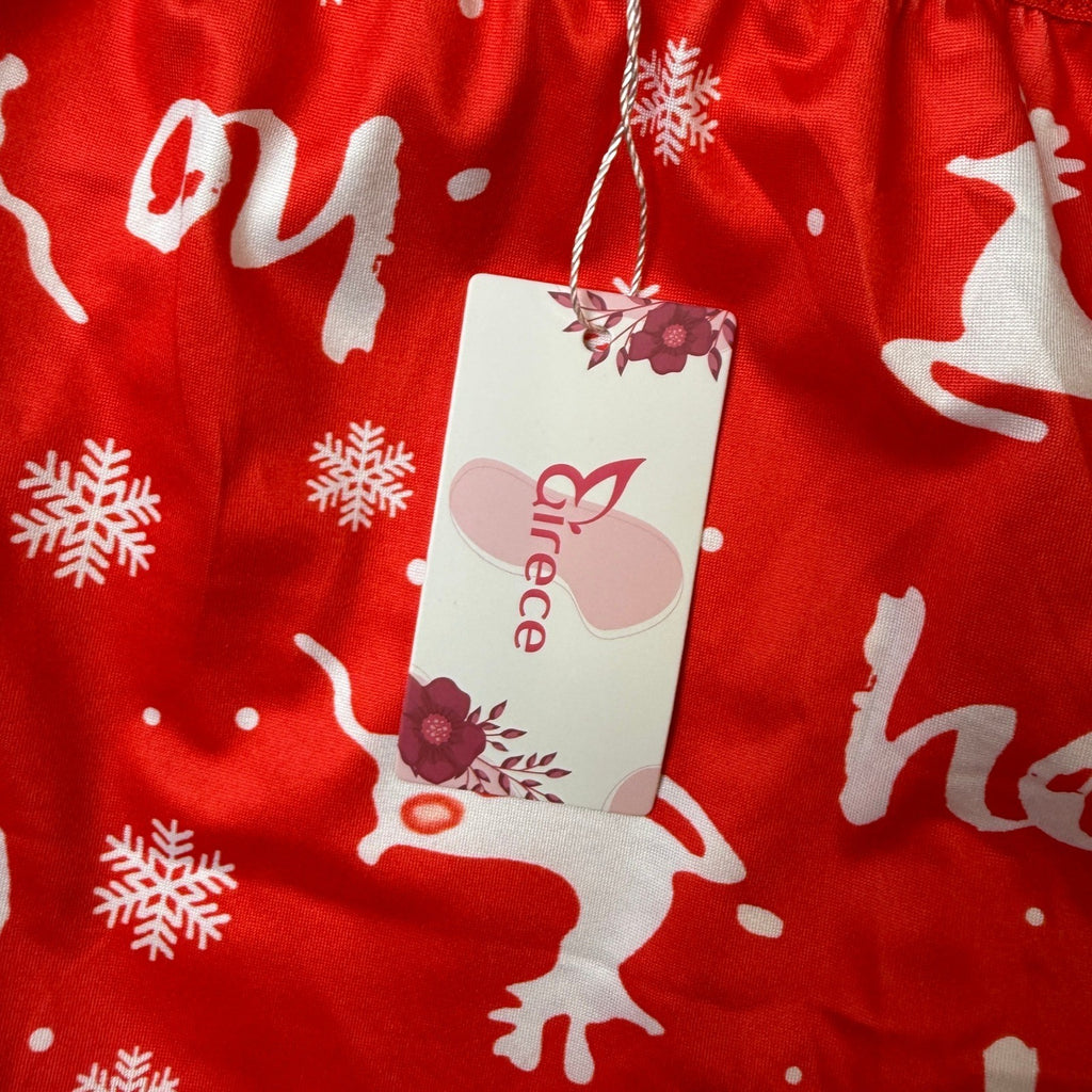 MSRP $19 Girece Women's L Christmas Lingerie Sexy Nightgown Babydoll Lingerie