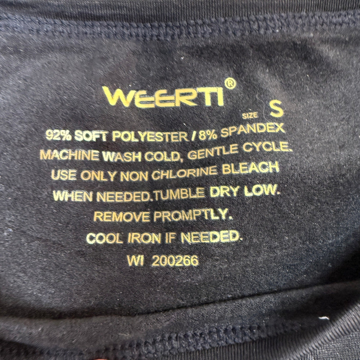 MSRP $39 WEERTI S Black Thermal Underwear for Women Long Johns Set Fleece Lined