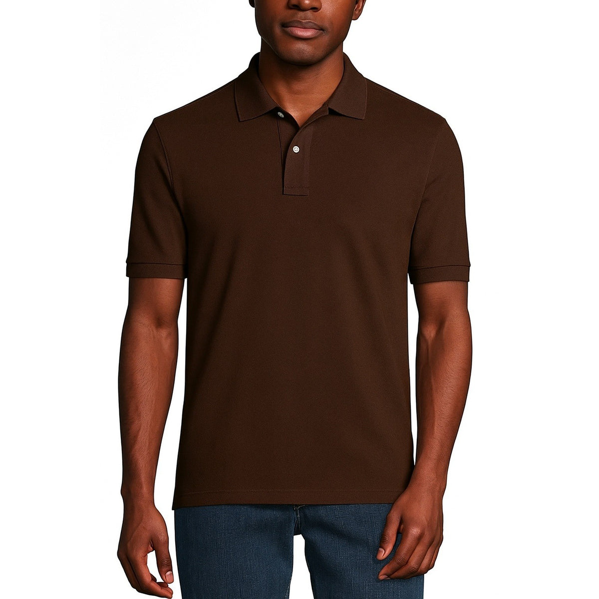 4 Pack Lands' End Mens L - Sweaters Evening & Spade Blue, Polos Simple Olive LS