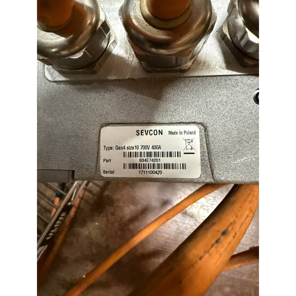 Sevcon 634E74201 Gen4 Size 10 700V 400A AC Motor Controller