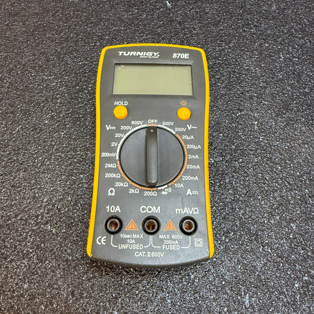 Turnigy 870E Digital Multimeter w/ Backlit Display
