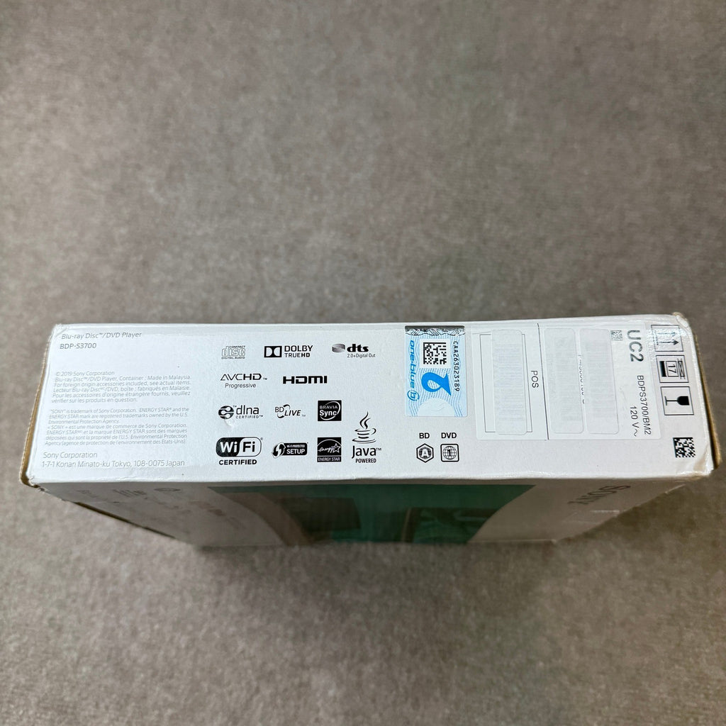 Sony BDP-S3700 Blu-ray Disc Player with Built-in Wi-Fi
