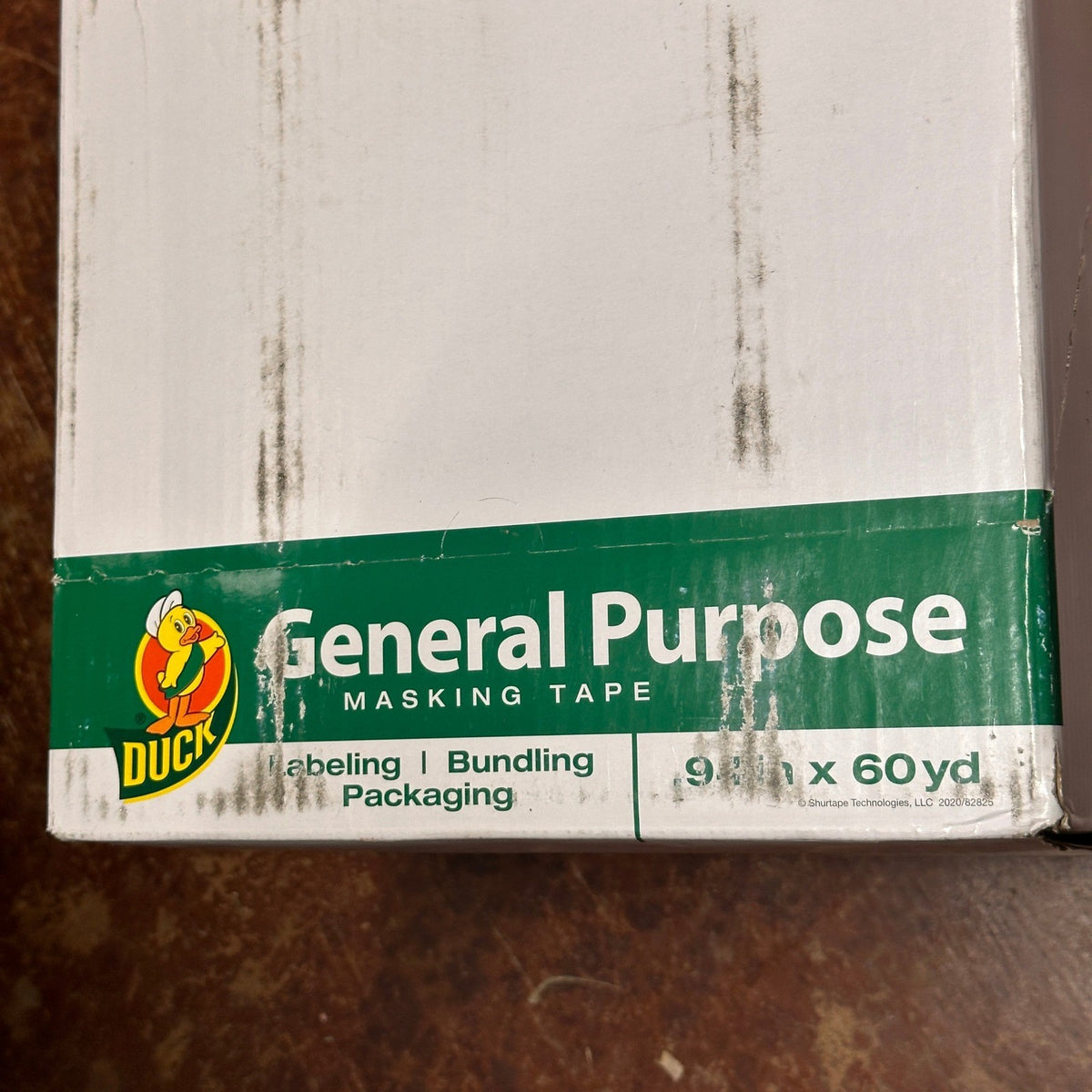 Pack of 36 Duck 286509 General Purpose Masking Tape 0.94in x 60yd, Beige