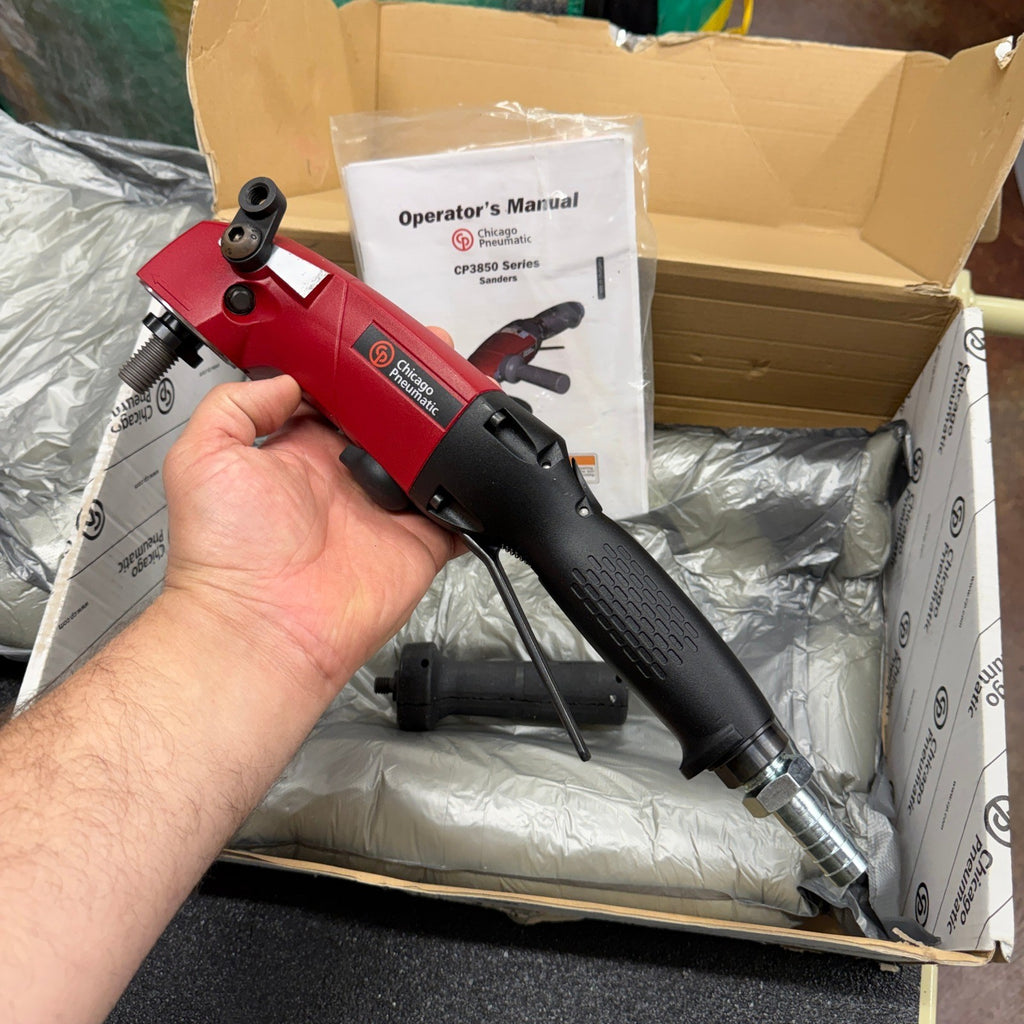 Chicago Pneumatic CP3850-60AB 9" Angle Rotary Sander 6000 RPM 2.8 HP