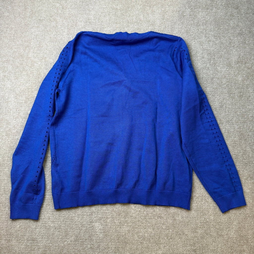 MSRP $26 PrinStory Women's M Cardigan Sweater Long Sleeve Casual Button Down