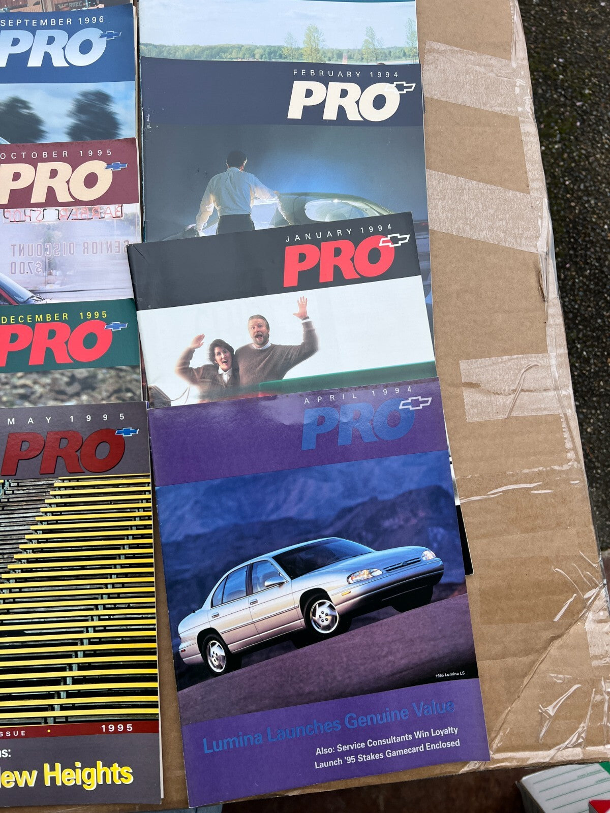 Lot of 33 Issues of Chevrolet PRO Magazine 1984-1999 w/ Duplicates