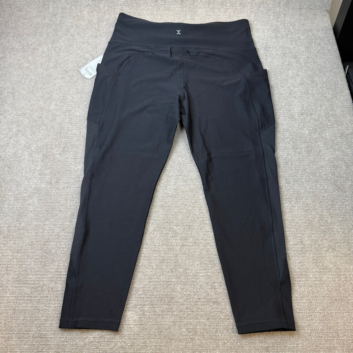 MSRP $49 Xersion EverContour Womens XL Tall Black 7/8 Ankle Legging High Rise