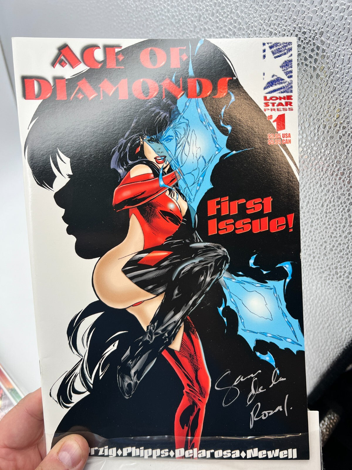 Lone Star Press | Signed - De La Rosa | Ace of Diamonds #1 First Issue!