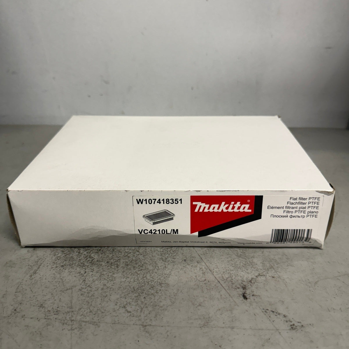 Makita W107418351 Main Flat Filter, VC4210