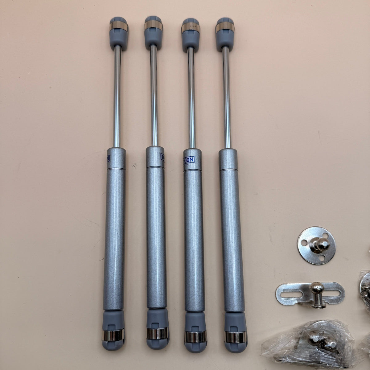 Set of 4 HexinYigjly Gas Springs Struts 100N 22.5LB Cabinet Door Lid Lift Suppo