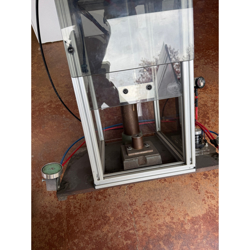 Air-Mite Model 40 Pneumatic Air Press 400 lbs Benchtop Punch Arbor Stamping Val